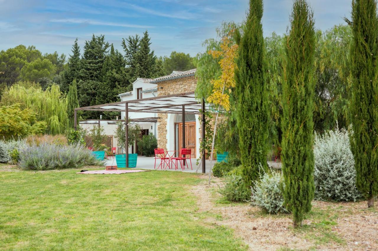 Chambres D'Hotes - Domaine De Cristia Courthezon Bagian luar foto