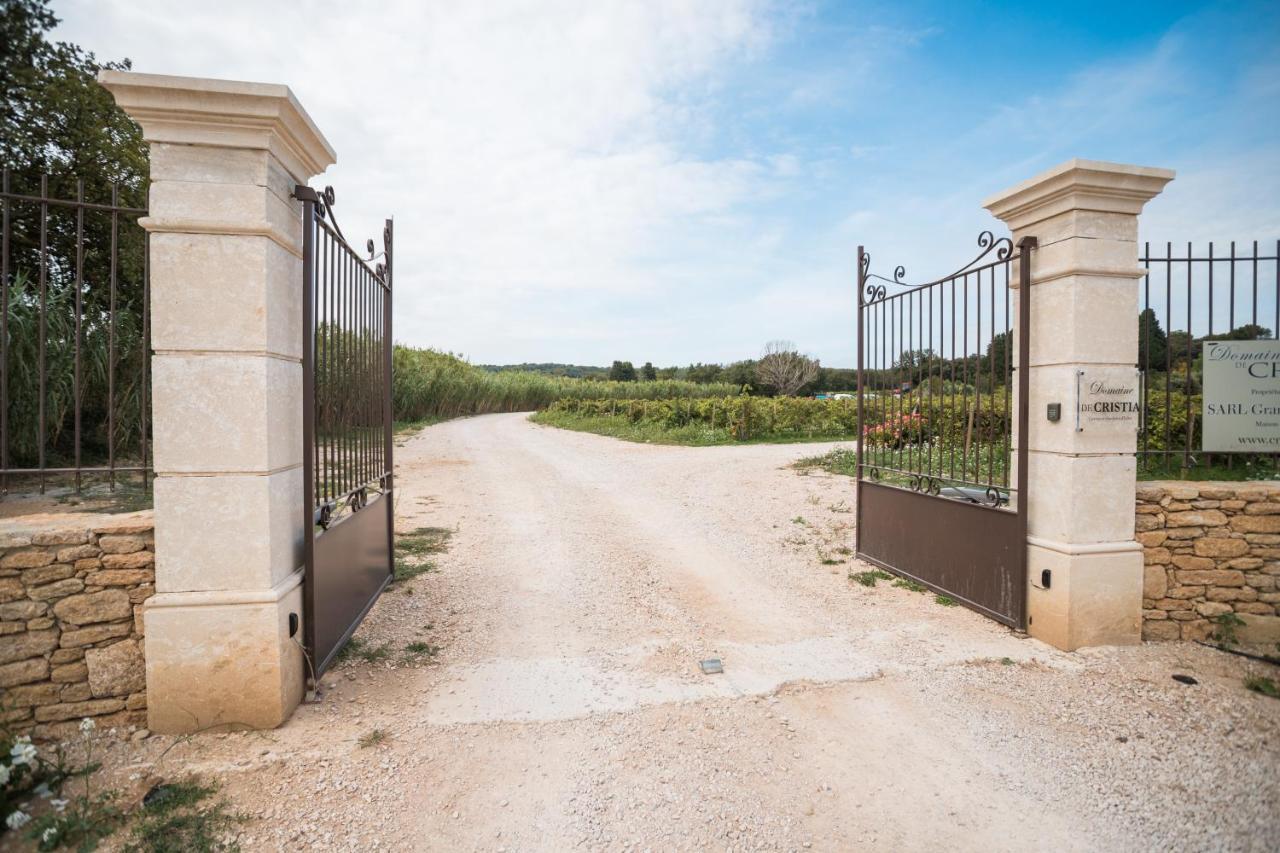 Chambres D'Hotes - Domaine De Cristia Courthezon Bagian luar foto